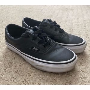 Vans Classic Era low tops Black leather - W5